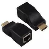Удлинитель (extender) HDMI по витой паре до 30м, ORIENT VE042 (30042)