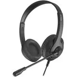 Наушники с микрофоном A4 Tech Fstyler FH100U, USB, черный (FH-100U Stone Black)