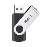 USB Flash-накопитель 64Gb (Netac, U505) черный (NT03U505N-064G-20BK)