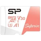 Карта памяти MicroSDXC 256Gb Class 10 UHS-I U3 V30 A1 без адаптера (Silicon Power Superior A1) (SP256GBSTXDV3V20)