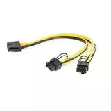 Кабель питания для видеокарты PCI-Express 8pin -> 2 x PCI-Express 6+2pin (Cablexpert) (CC-PSU-85)