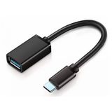 Кабель OTG USB 3.0 F -> USB Type C, 0.2m (KS-is) (KS-725)
