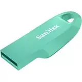 USB Flash-накопитель 128Gb USB 3.2 (SanDisk, Ultra Curve) зеленый (SDCZ550-128G-G46G)
