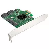Плата расширения PCI-E x1 -> 4 х SATA внутр. (ExeGate, EXE-503) (EX283710RUS)