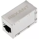 Проходной адаптер RJ-45 Cat. 6, FTP, экранированная (REXANT) (03-0109)