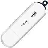 USB Flash-накопитель 256Gb USB 3.2 (Silicon Power, Blaze B32) White, белый (SP256GBUF3B32V1W)