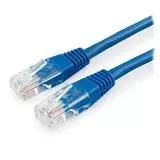 Патч-корд 10м. UTP 5e (Cablexpert) синий, медь (PP10-10M/B)