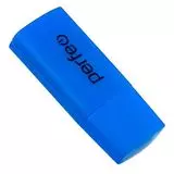 Картридер внешний USB2.0 Perfeo PF-VI-R023, синий (PF_С3794), Цвет: Синий