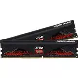 Оперативная память 2x8Gb DDR4-3200MHz (AMD, R9 Gamers Series Black) (R9S416G3206U2K)
