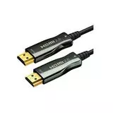 Кабель HDMI 25m v2.0 (Wize) оптический, черный (AOC-HM-HM-25M)
