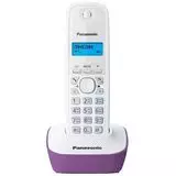 Телефон DECT Panasonic KX-TG1611RUF White Purple, белый/фиолетовый