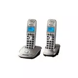 Телефон DECT Panasonic KX-TG2512RUS Silver, серебристый