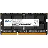 Оперативная память для ноутбука 4Gb DDR3L-1600MHz (Netac) (NTBSD3N16SP-04)