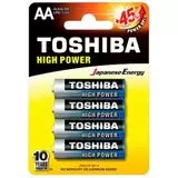 Батарейка (размер AA, R6) Toshiba - упаковка 4шт, цена за 4шт (TH R6/4BL)