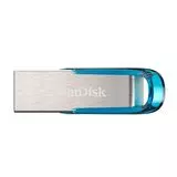 USB Flash-накопитель 128Gb USB 3.0 (SanDisk, CZ73 Ultra Flair) Tropical Blue (SDCZ73-128G-G46B)