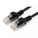 Патч-корд 0,5м. UTP 5e (Cablexpert) черный, медь (PP10-0.5M/BK)