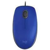 Мышь Logitech M110 Silent USB Blue, синий (910-005500)
