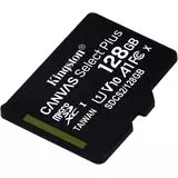 Карта памяти MicroSDXC 128Gb Class 10 UHS-I Canvas Select без адаптера (Kingston) (SDCS2/128GBSP)