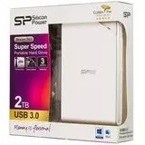 Внешний жесткий диск Silicon Power 2Tb USB3.0 Stream S03 White (SP020TBPHDS03S3W)