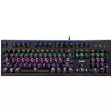 Клавиатура Acer OKW127 USB, LED, черный (ZL.KBDEE.00H)