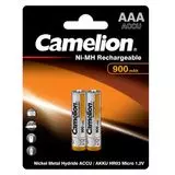 Аккумулятор (размер ААA, HR03) Camelion 900mAh - упаковка 2 шт, цена за 2шт (NH-AAA900BP2)