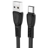 Кабель USB2.0 AM -> Type-C, 1m (HOCO) X40 Noah, черный (6931474711694)