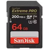Карта памяти SDXC 64Gb Class 10 UHS-I U3 Extreme Pro (SanDisk) (SDSDXXU-064G-GN4IN)