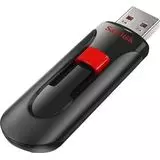 USB Flash-накопитель 64Gb USB 3.0 (SanDisk, CZ600 Cruzer Glide) черный (SDCZ600-064G-G35)