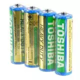 Батарейка (размер AA, R6) Toshiba - эконом упаковка 4шт, цена за 4шт (R6KG(B) SP-4TGCPK)