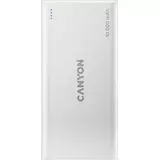 Внешний аккумулятор Canyon PB-108 10000mAh, White, белый (CNE-CPB1008W)