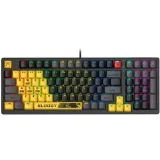 Клавиатура A4 Tech Bloody S98 Sports Lime, USB Multimedia Gamer LED