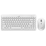 Клавиатура+мышь Genius LuxeMate Q8000 White, белый (31340013411)