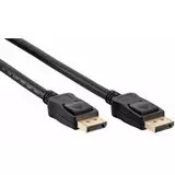 Кабель DisplayPort 3m, v1.4, VCOM, черный (CG632-3M)