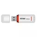 USB Flash-накопитель 64Gb (Mirex, KNIGHT) белый (13600-FMUKWH64)