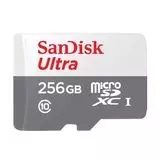 Карта памяти MicroSDXC 256Gb Class 10 UHS-I U1 A1 без адаптера (Sandisk, Ultra) (SDSQUNR-256G-GN3MN)