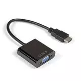 Переходник HDMI (M) -> VGA (F) 0.15m (ExeGate EX-HDMIM-VGAF-0.15) (EX284926RUS)