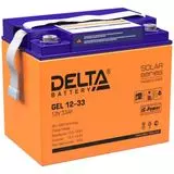 Батарея для ИБП, 12V, 33Ah (Delta) (GEL 12-33)