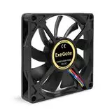 Кулер для корпуса Exegate EX08015S4P-PWM, 80x80x15 мм, подшипник скольжения, 4pin, PWM (EX295235RUS)