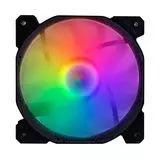 Кулер для корпуса 1STPLAYER F1-PLUS Black 140mm, bulk (F1-PLUS-BK)
