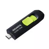 USB Flash-накопитель 32Gb USB 3.2 Type-C (ADATA, UC300) (ACHO-UC300-32G-RBK/GN)