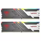 Оперативная память Patriot 2x32Gb DDR5-5200MHz Viper Venom RGB (PVVR564G520C40K)