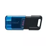 USB Flash-накопитель 64Gb USB 3.2 Type-C (KINGSTON, DataTraveler 80M) (DT80M/64GB)