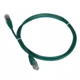 Патч-корд 0,3м. UTP 5e (LANMASTER) зеленый, медь (TWT-45-45-0.3-GN)