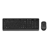 Клавиатура+мышь A4 Tech Fstyler FG1010S Multimedia, черный/серый (FG1010S GREY)