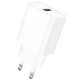 Зарядное устройство Borofone BA72A Spring, USB A, QC3.0 (18W), белый + каб. Type-C (6974443388596), Цвет: Белый