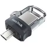 USB Flash-накопитель 256Gb USB 3.0/OTG microUSB (SanDisk, Ultra Android Dual Drive) (SDDD3-256G-G46)