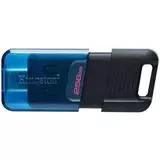 USB Flash-накопитель 256Gb USB 3.2 Type-C (KINGSTON, DataTraveler 80M) (DT80M/256GB)