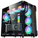 Корпус 1STPLAYER STEAM PUNK SP9 Black, без БП (SP9-BK)