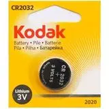Батарейка CR2032 KODAK MAX Lithium (для материнских плат) упаковка 5шт. цена за 1шт. (KD CR2032/5BL)