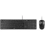 Клавиатура+мышь Genius SlimStar C126, Black, USB (31330007402)